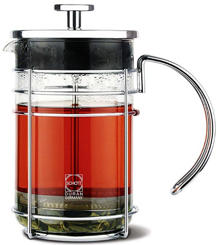 GROSCHE Madrid French Press Coffee Maker, Tea Press & Coffee Press 8 cup 34 oz 1L with German Glass