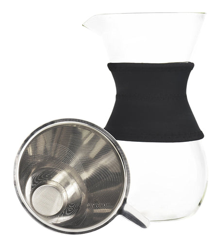 Grosche Austin Pour Over Coffee Maker with permanent Stainless Steel Coffee Filter