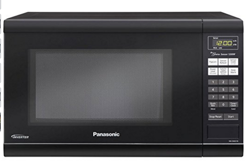 Panasonic NN-SN651B Countertop Microwave Oven with Inverter Technology, 1.2 Cu. Ft, 1200W, Black