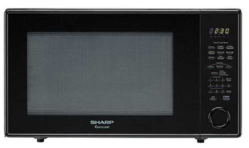 Sharp Countertop Microwave Oven ZR659YK 2.2 cu. ft. 1200W Black with Sensor Cooking