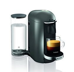 Nespresso VertuoPlus Deluxe Coffee and Espresso Maker by Breville, Titan