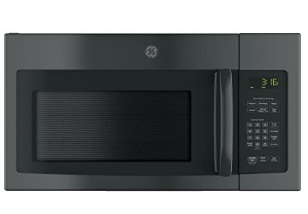 GE JNM3163DJBB 1.6 Cu. Ft. Black Over-the-Range Microwave