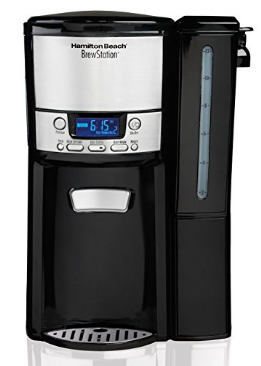 Hamilton Beach 12-Cup Coffee Maker, Programmable BrewStation Dispensing Coffee Machine (47900)