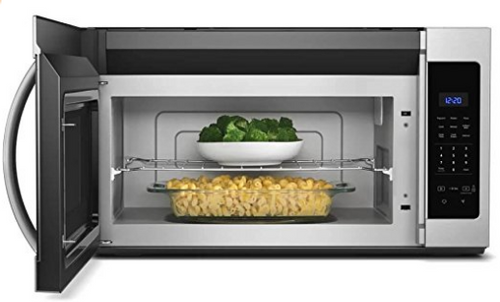 Whirlpool WMH31017HS 1.7 Cu. Ft. 1000W Stainless Over-the-Range Microwave