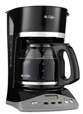 Mr. Coffee Simple Brew 12-Cup Programmable Coffee Maker, Black
