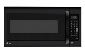 LG LMV2031SB2.0 Cu. Ft. Smooth Black Over-the-Range Microwave