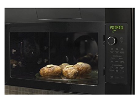 GE PVM9179DKBB Profile 1.7 Cu. Ft. Black Over-the-Range Microwave - Convection