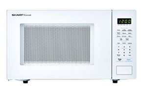 Sharp Microwaves ZSMC1131CW Sharp 1,000W Countertop Microwave Oven, 1.1 Cubic Foot, White