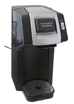 Hamilton Beach FlexBrew Single-Serve Coffee Maker for K-Cups and Ground Coffee (49974)