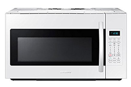 Samsung ME18H704SFW 1.8 Cu. Ft. 1000W Over-the-Range Microwave, White