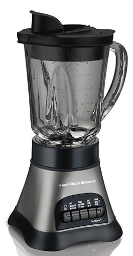 Hamilton Beach Wave Crusher Blender with 40 oz Jar & 20 oz Single Serve Blend-in Travel Jar (58161)