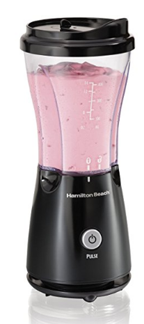 Hamilton Beach Personal Single Serve Blender with Travel Lid, Black (51103)