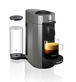 Nespresso VertuoPlus Coffee and Espresso Maker by De'Longhi, Grey