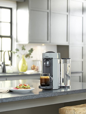 Nespresso VertuoPlus Coffee and Espresso Maker by De'Longhi, Grey