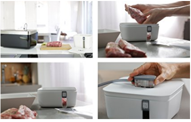 Vacuvita Premium Vacuum Containers Complete Set - White