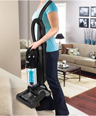 Eureka AS2113A AirSpeed ONE Bagless Upright Vacuum, 10 amp, 8 lbs, Black/Blue