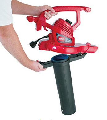 Toro 51621 UltraPlus Leaf Blower Vacuum, Variable-Speed (up to 250 mph) with Metal Impeller, 12 amp