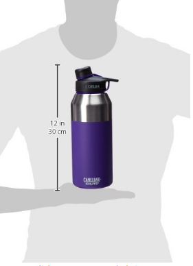CamelBak Chute Vacuum-Insulated Stainless Water Bottle, 40oz