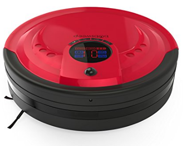 bObsweep Standard Robotic Vacuum Cleaner and Mop, Rouge