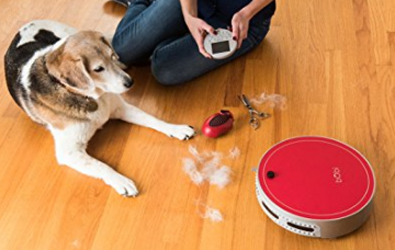 bObi Pet Robotic Vacuum Cleaner, Scarlet