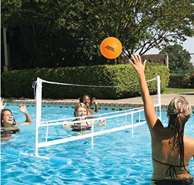 Poolmaster Super Combo Water Volleyball/Badminton Game