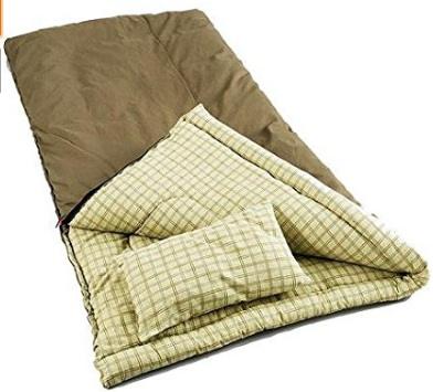 Coleman Big Game -5 Degree Canvas Includes cotton flannel pillow Sleeping Bag