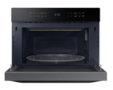 Samsung MC12J8035CT 1.2 cu. ft. Countertop Convection Microwave - Stainless Steel, Black