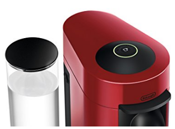 Nespresso VertuoPlus Coffee and Espresso Maker by De'Longhi, Red