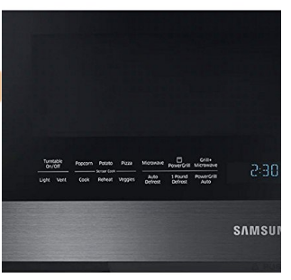 Samsung Black Stainless Steel Over-The-Range Microwave