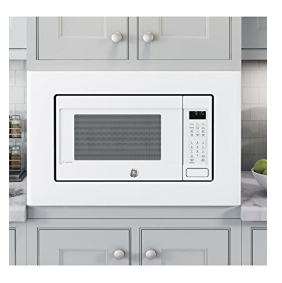GE PEB9159DJWW Profile 1.5 Cu. Ft. White Countertop Microwave - Convection