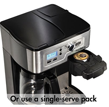 Hamilton Beach FlexBrew Single Serve & Full Pot Coffee Maker (49983A)