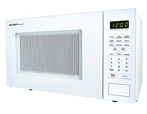 Sharp Microwaves ZSMC1131CW Sharp 1,000W Countertop Microwave Oven, 1.1 Cubic Foot, White