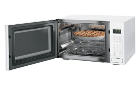 GE PEB9159DJWW Profile 1.5 Cu. Ft. White Countertop Microwave - Convection