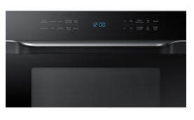 Samsung MC12J8035CT 1.2 cu. ft. Countertop Convection Microwave - Stainless Steel, Black
