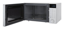 Danby 1.2 cu.ft. Nouveau Wave Microwave Oven, 1200 Watts, Brushed Silver