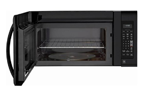 LG LMV2031SB2.0 Cu. Ft. Smooth Black Over-the-Range Microwave