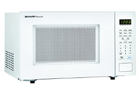 Sharp Microwaves ZSMC1131CW Sharp 1,000W Countertop Microwave Oven, 1.1 Cubic Foot, White