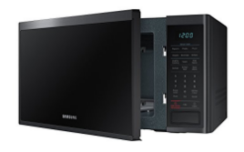 Samsung MS14K6000AG/AA 1.4 cu.ft. Counter Top Microwave, Black Stainless