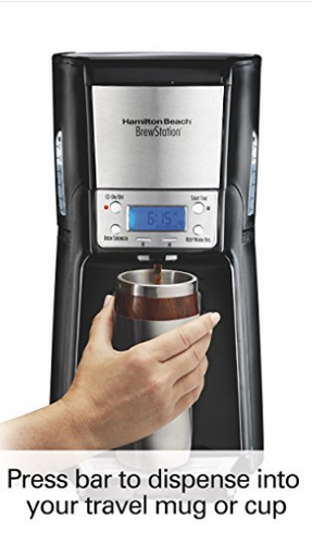 Hamilton Beach 12-Cup Coffee Maker, Programmable Brewstation Summit Dispensing Coffee Machine (48464)