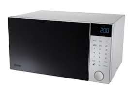 Danby 1.2 cu.ft. Nouveau Wave Microwave Oven, 1200 Watts, Brushed Silver