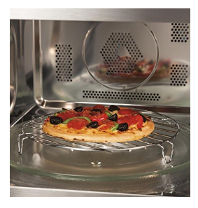 GE PEB9159DJWW Profile 1.5 Cu. Ft. White Countertop Microwave - Convection