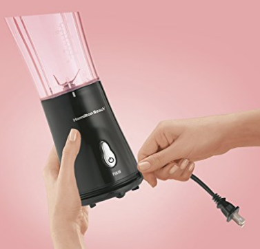 Hamilton Beach Personal Single Serve Blender with Travel Lid, Black (51101BA)