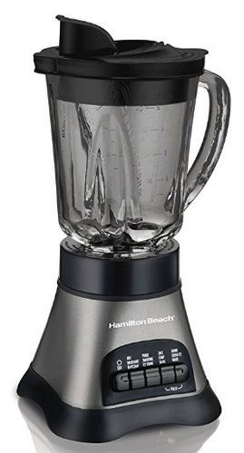 Hamilton Beach Wave Crusher Blender with 40 oz Jar & 20 oz Single Serve Blend-in Travel Jar (58161)