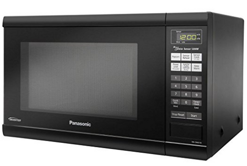 Panasonic NN-SN651B Countertop Microwave Oven with Inverter Technology, 1.2 Cu. Ft, 1200W, Black