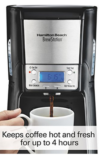 Hamilton Beach 12-Cup Coffee Maker, Programmable Brewstation Summit Dispensing Coffee Machine (48464)