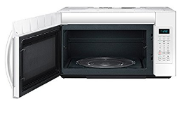 Samsung ME18H704SFW 1.8 Cu. Ft. 1000W Over-the-Range Microwave, White