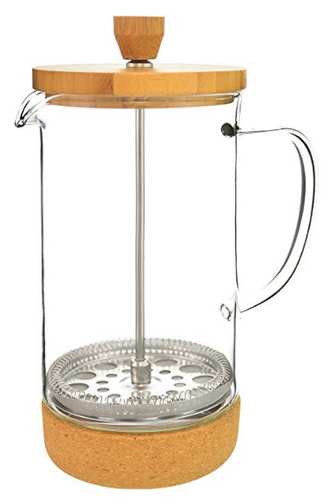 Melbourne French Press Coffee Maker with Bamboo lid and Cork base