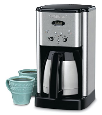 Cuisinart DCC-1400 Brew Central 10-Cup Thermal Coffee Maker, Silver