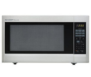 Sharp Countertop Microwave Oven ZR651ZS 2.2 cu. ft. 1200W Stainless Steel with Sensor Cooking