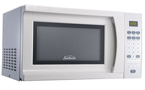 Sunbeam SGS90701W-B 0.7-Cubic Foot Microwave Oven, White